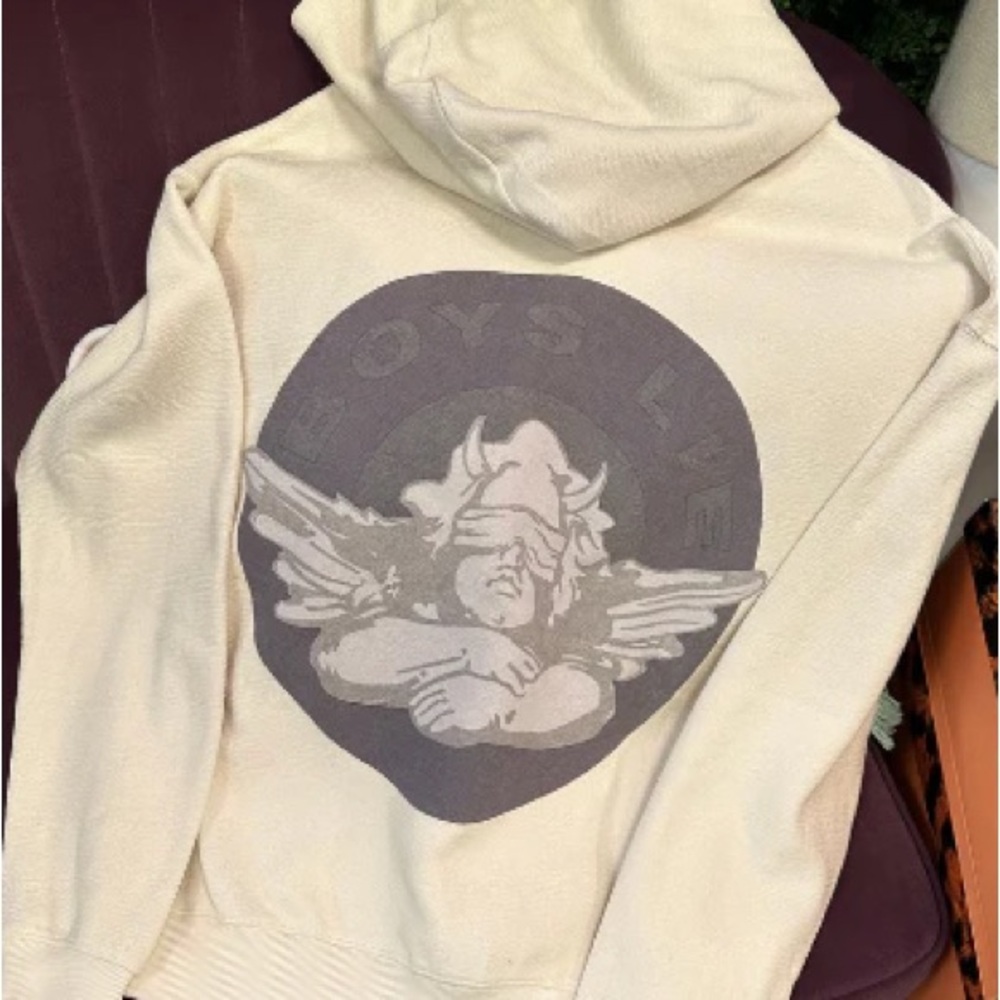 Boys Lie Hoodie and Sweats Set in Sand - Picture 4 of 4